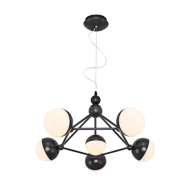 Corrigan Studio Ungewöhnliche LED-Pendelleuchte 6-flammig Easmor